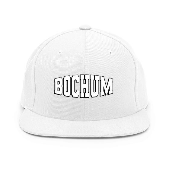 Bochum Cap mit Varsity1-Design (Weiß)