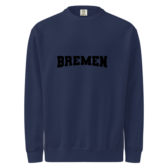 Personalisierbares Bremen Sweatshirt – Varsity17 Design für Bremen