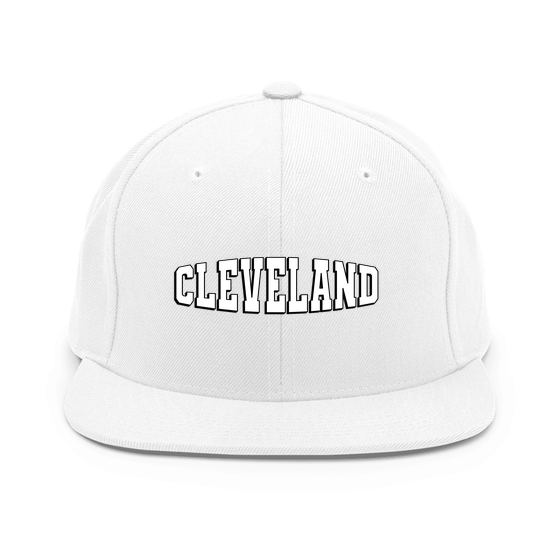 Cleveland Cap with Varsity1 design (Weiß)
