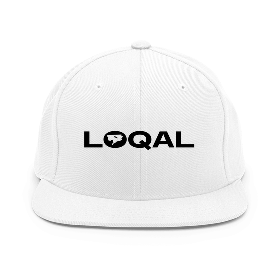 Detroit Cap with Loqal Boundary design (Weiß)