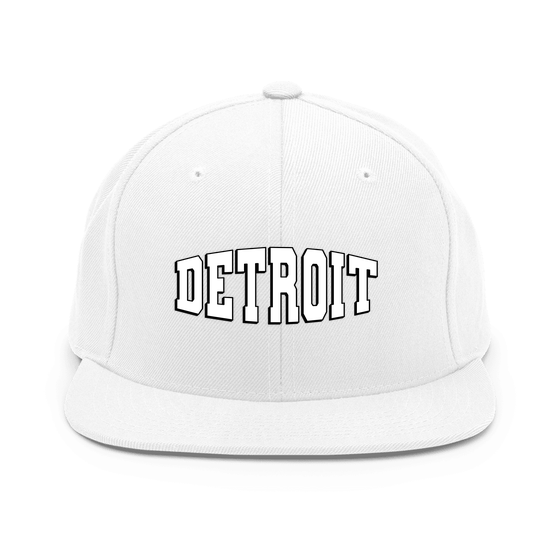 Detroit Cap with Varsity1 design (Weiß)