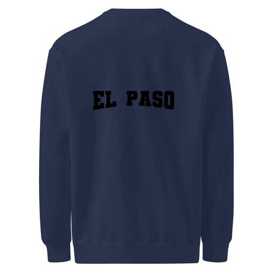 El Paso Sweatshirt with Varsity17 design (True Navy)