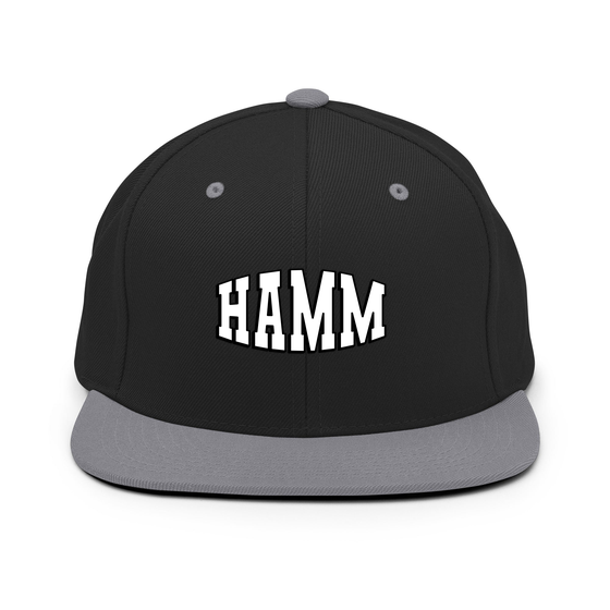 Hamm Cap mit Varsity1-Design (Weiß)