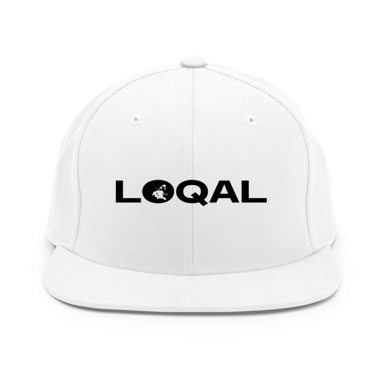 Houston Cap with Loqal Boundary design (Weiß)