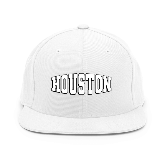 Houston Cap with Varsity1 design (Weiß)