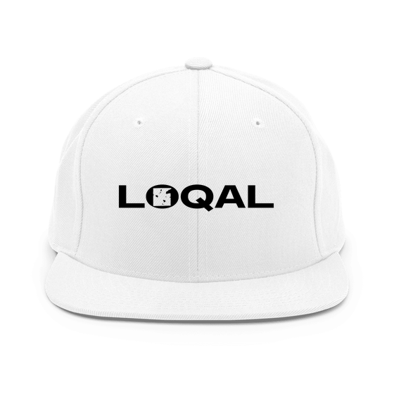 Indianapolis Cap with Loqal Boundary design (Weiß)
