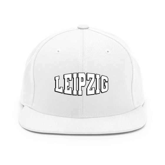 Leipzig Cap mit Varsity1-Design (Weiß)