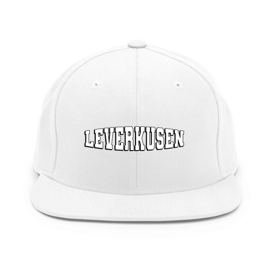 Leverkusen Cap mit Varsity1-Design (Weiß)