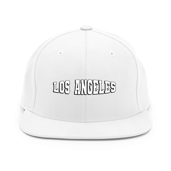 Los Angeles Cap with Varsity1 design (Weiß)