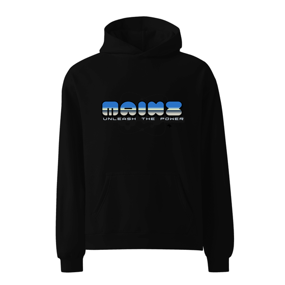 Mainz Hoodie mit Atom-Design (Schwarz)