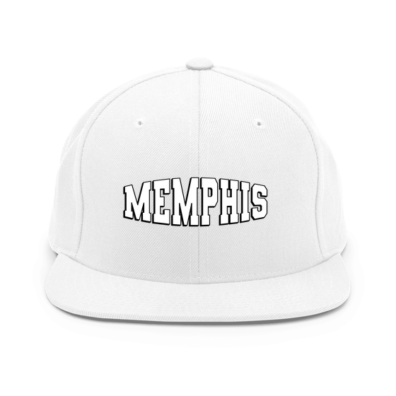 Memphis Cap with Varsity1 design (Weiß)