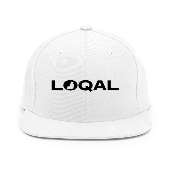 New York Cap with Loqal Boundary design (Weiß)
