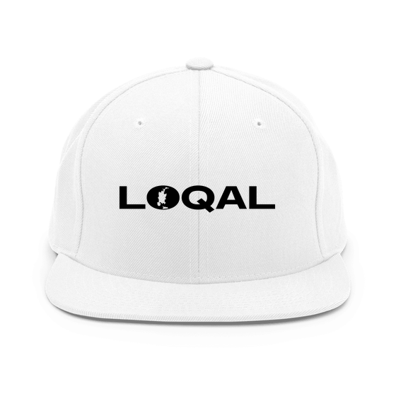 San Diego Cap with Loqal Boundary design (Weiß)