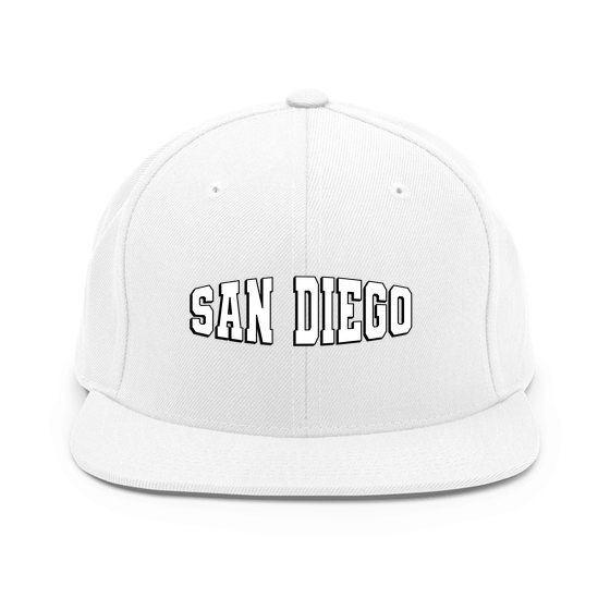 San Diego Cap with Varsity1 design (Weiß)