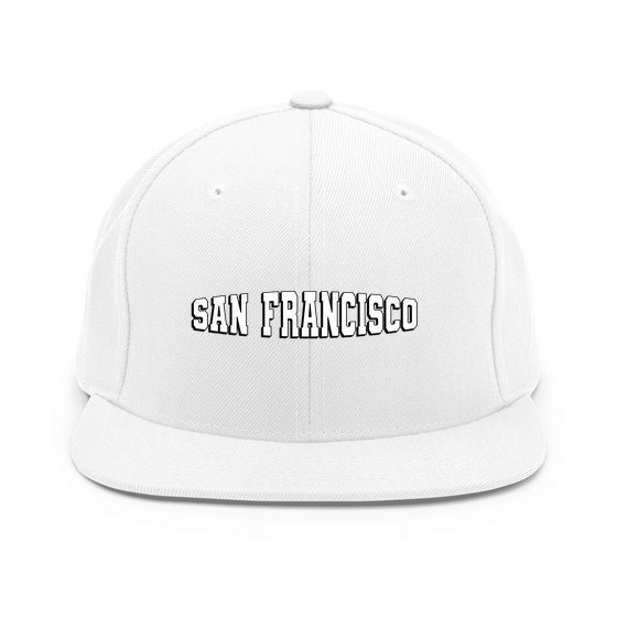 San Francisco Cap with Varsity1 design (Weiß)