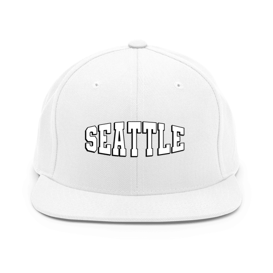 Seattle Cap with Varsity1 design (Weiß)