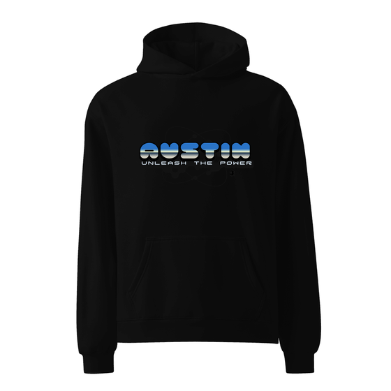 Austin Hoodie with Atom design (Black)