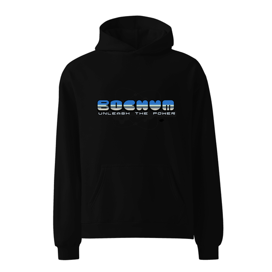 Bochum Hoodie mit Atom-Design (Schwarz)