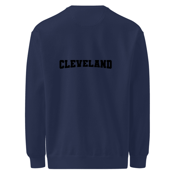 Cleveland Sweatshirt with Varsity17 design (True Navy)