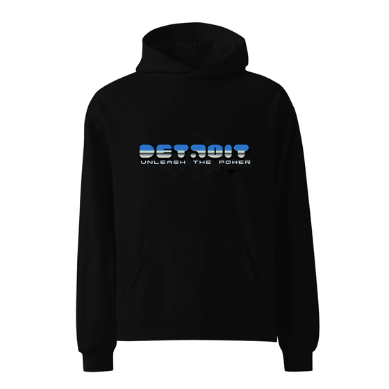 Detroit Hoodie with Atom design (Black)