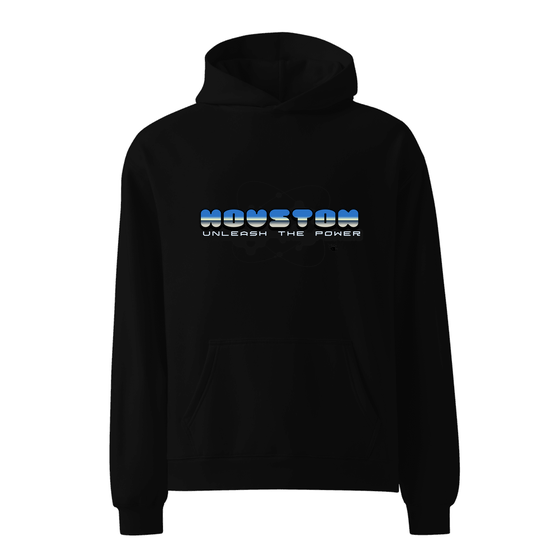Houston Hoodie with Atom design (Black)