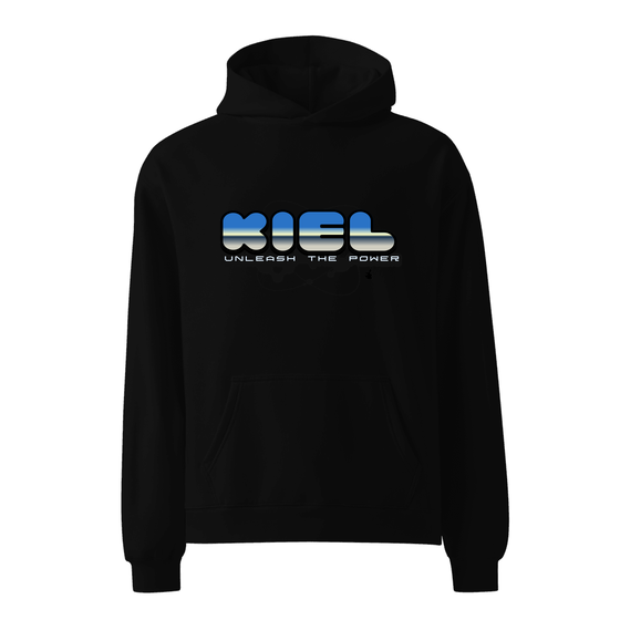 Kiel Hoodie mit Atom-Design (Schwarz)