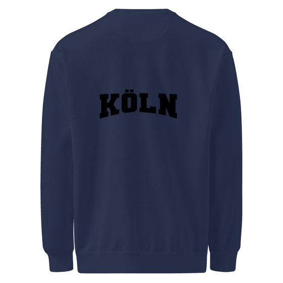 Köln Sweatshirt mit Varsity17-Design (True Navy)