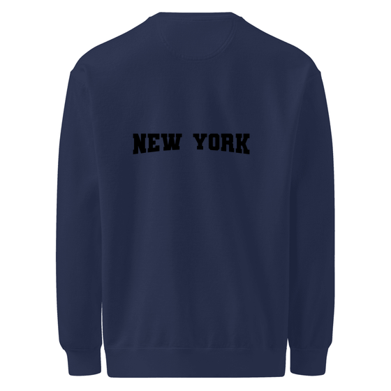 New York Sweatshirt with Varsity17 design (True Navy)