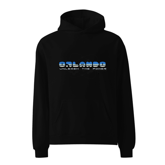 Orlando Hoodie with Atom design (Black)