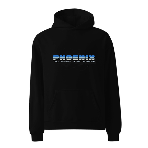 Phoenix Hoodie with Atom design (Black)